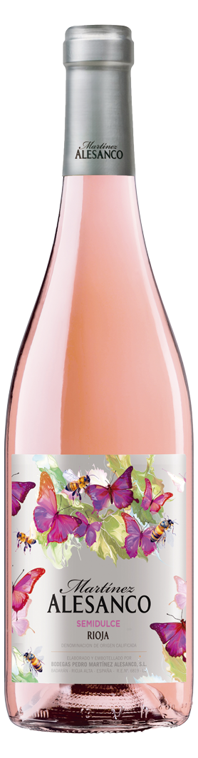 Rosado Semidulce Martínez Alesanco Imagen Botella
